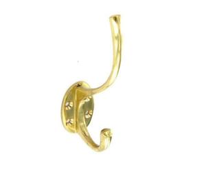 Securit Br Coat Hook Gold (125mm)
