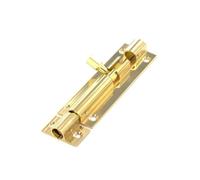 Securit Brass Door Bolt in Brown Securit Brown