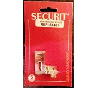 Securit Brass Hasp & Staple 38mm - S1461