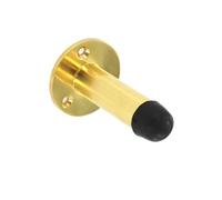 Securit Brass Projection Door Stop in Gold Securit Gold