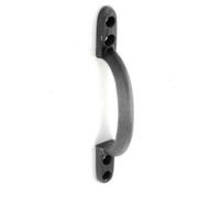 Securit Cast Iron Pull Handle in Black Securit Black