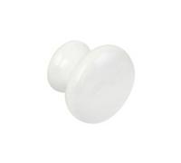 Securit Ceramic Knobs Pack of 2 in White Securit White