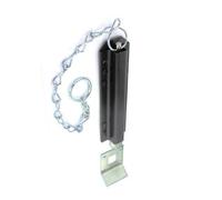 Securit Chain Bolt Black 200mm (8")