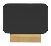 Securit Chalkboard Retangle 9 (W) x 2 (D) x 7 (H) cm Black