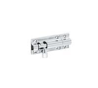 Securit Chrome Door Bolt Silver (50mm)