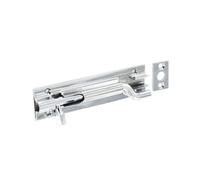Securit Chrome Door Bolt Silver (75mm)