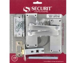 Securit Chrome Flat Internal Pack in Silver Securit Silver