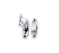Securit Chrome Plated Showcase Catch Silver (40mm)