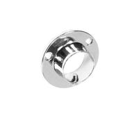 Securit Chrome Socket (Pack Of 2) Silver (25mm)