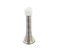 Securit Chrome Spring Door Stopper in Silver Securit Silver