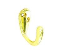 Securit Coat Hooks (Pack Of 2) Electro Br (50mm)