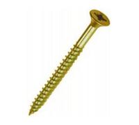 Securit Countersunk Bp Screws - 3.5mm X 16mm - Pack Of 10 - Woodscrews Twinthread Pozi Drive Screws - Multipurpose Screws