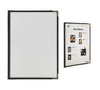 Securit Menu Holder Freestanding Rectangular 23 (W) x 0.3 (D) x 32 (H) cm Transparent