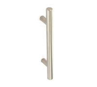 Securit Cupboard Handle (Pack Of 2) Nickel (160mm X 12mm)