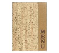 Securit Design Range A4 Menu Holder with 1 Insert Cork