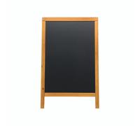 Securit Duplo Pavement Chalkbrd Teak