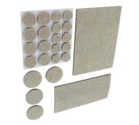 Securit Felt Furniture Pad Set (Pack Of 27) Natural (One Size)