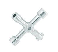 Securit Four Way Utility Key Silver (One Size)