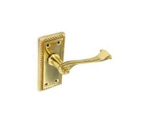 Securit Georgian Latch Handles Pack of 2 in Gold Securit Gold