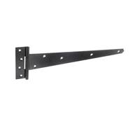 Securit Heavy Tee Hinges - Black, 450mm / 18" Pair - Heavy Duty Hinges - Door Hinges For Gate - Shed & Garage