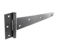 Securit Heavy Tee Hinges (Set Of 2) Black (200mm)