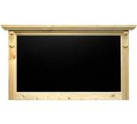 Securit Lacquered Ornamental Chalk Board, Hard Wood, Beech, 60 x 100 cm