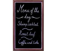 Securit LB-DB-62 62 x 100cm LED Chalk Board