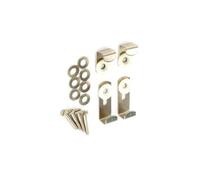 Securit Mirror Brackets Set Nickel (One Size)