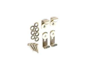 Securit Mirror Brackets Set Nickel (One Size)