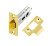 Securit Mortice Latch Gold/silver (63mm)