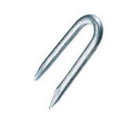 Securit Netting Staples - 2.65mm X 25mm - Pack Of 10 - Zinc Plated Steel Staple Pins For Wire Mesh - Fencing & Garden Netting