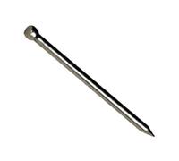 Securit Oval Nails Bright - 25mm - Pack Of 10 - Bright Steel Oval Nails - Multi-Purpose Fixing Nails