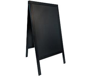 Securit Pavement Sign Freestanding 54.5 (W) x 85 (H) cm Black