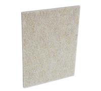 Securit Rectangular Felt Furniture Pad (Pack Of 2) Natural (One Size)
