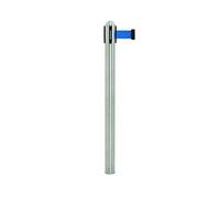 Securit Retractable barrier pole (ex ase) - Grey nylon tape (210cm)