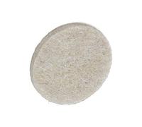 Securit Round Felt Furniture Pad (Pack Of 4) Natural (One Size)