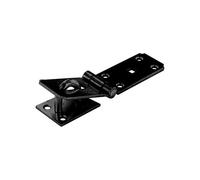 Securit S1437 Heavy Duty Hasp & Staple Black 185mm