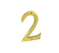 SEC 75MM Brass Numeral 2 S2502