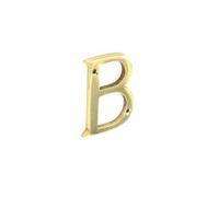 Securit S2511 Brass Letter 'B' 75mm, Gold