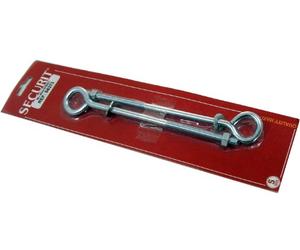 Securit S6273 Eyebolt Zinc Plated 5/16" x 8" M8 x 200mm Pack of 2