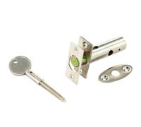 Securit Security Door Bolt Set Steel (One Size)