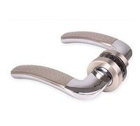 Securit SN/CP Latch Handles Dimple (Pair) - 54mm
