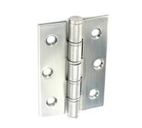 Securit Stainless Steel Hinge (Pack Of 2) Chrome (One Size)