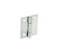 Securit Steel Butt Hinges (Pack Of 10) Steel (40mm)
