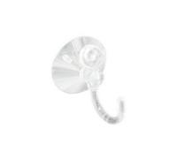 Securit Suction Hook (Pack Of 2) Clear (35mm)