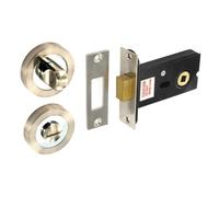 Securit Thumbturn with Deadbolt 50mm SN/CP