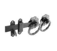Securit Twisted Ring Gate Latch in Black Securit Black