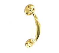 Securit Victorian Bow Handle Gold (150mm)