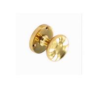 Securit Victorian Mortice Knob (Pack Of 2) Br (60mm)