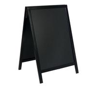 Securit Wooden Lacquered Finish Pavement Sandwich A-Frame Board 55 X 85Cm - Outd